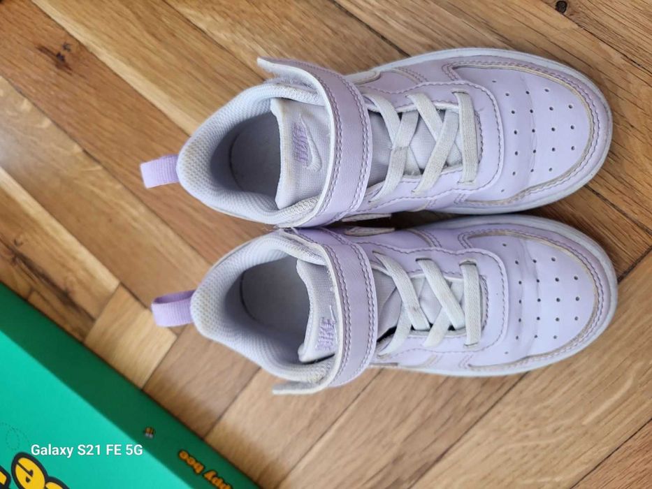 Детски спортни обувки Nike Court Borougt с велтро