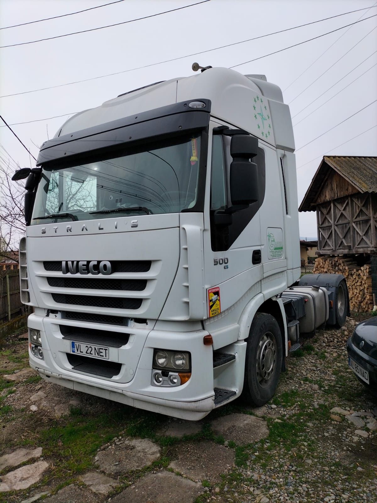 Iveco Stralis 500 Euro 5  + remorca prelata Schmitz vario