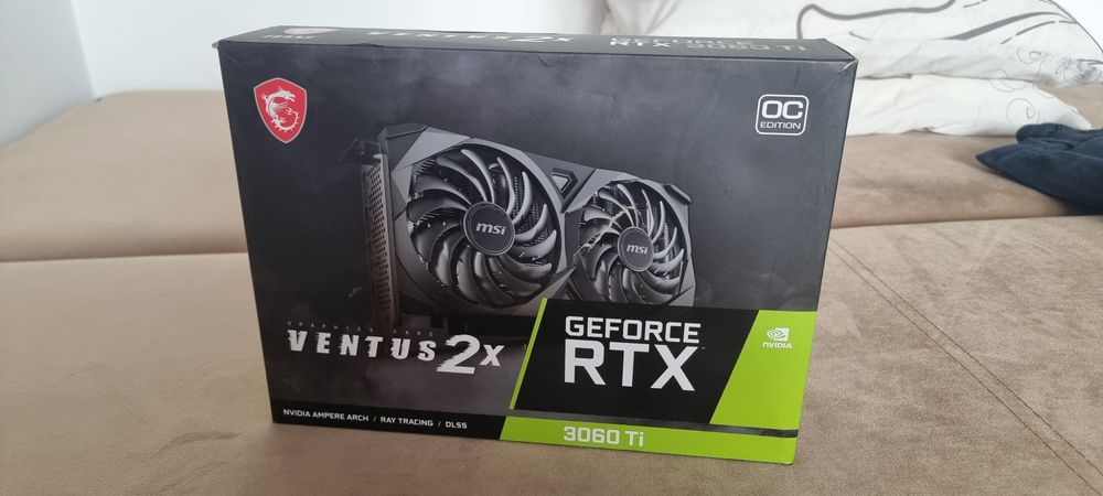 MSI RTX 3060ti 8GB Ventus 2x