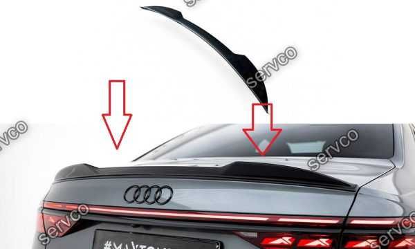 Pachet Body prelungiri kit lip tuning Audi A8 D5 2017-2021 v1 Maxton