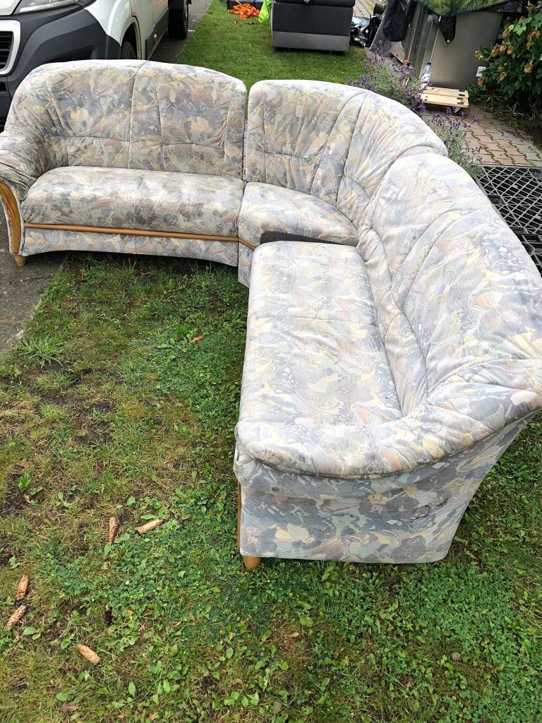 Colțar canapea material textil