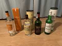 Празни бутилки от уиски