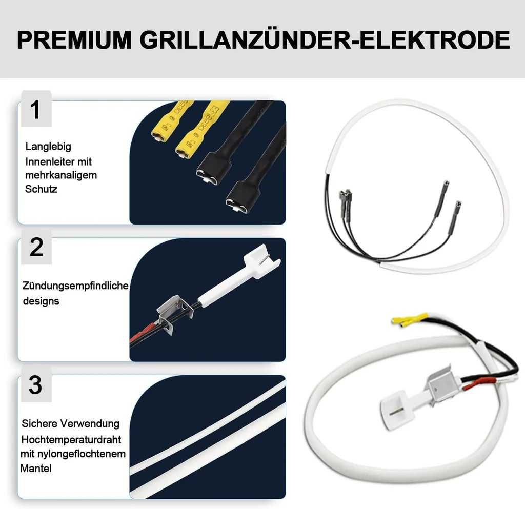 Aprindere pentru Weber Spirit E210 S210 buton arzător frontal