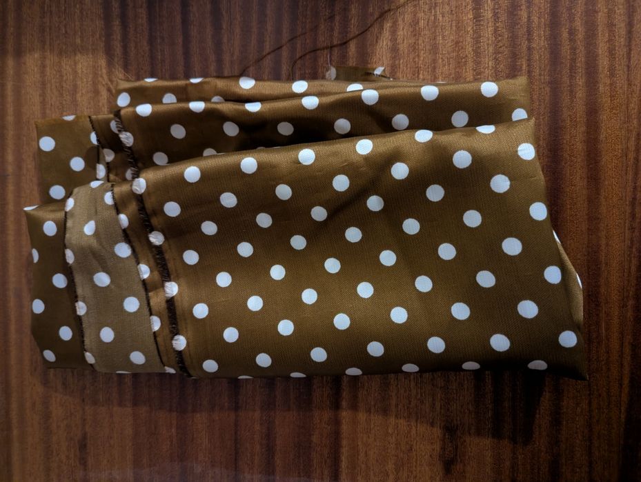 Разные отрезы ткани, советские и новые