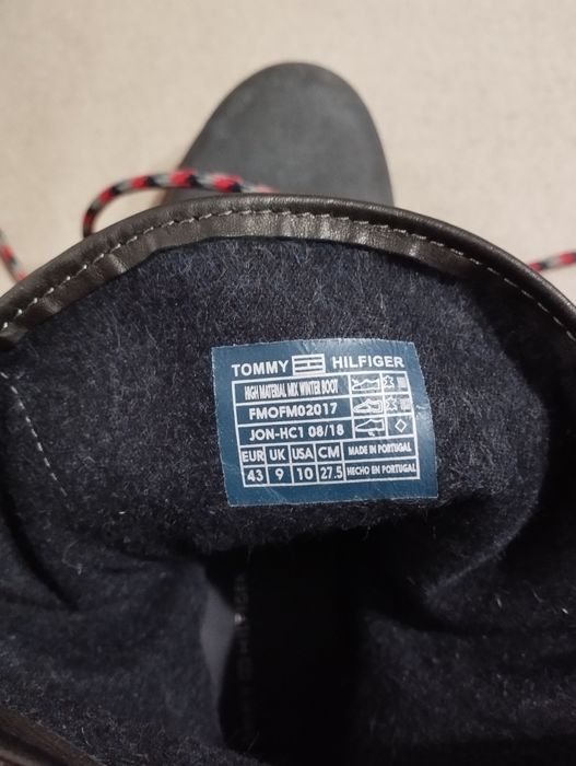 Bocanci Tommy Hilfiger high material mx winter boots măr 43