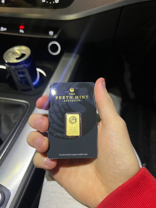 Lingou aur Perth Mint Australia 24k 5 grame