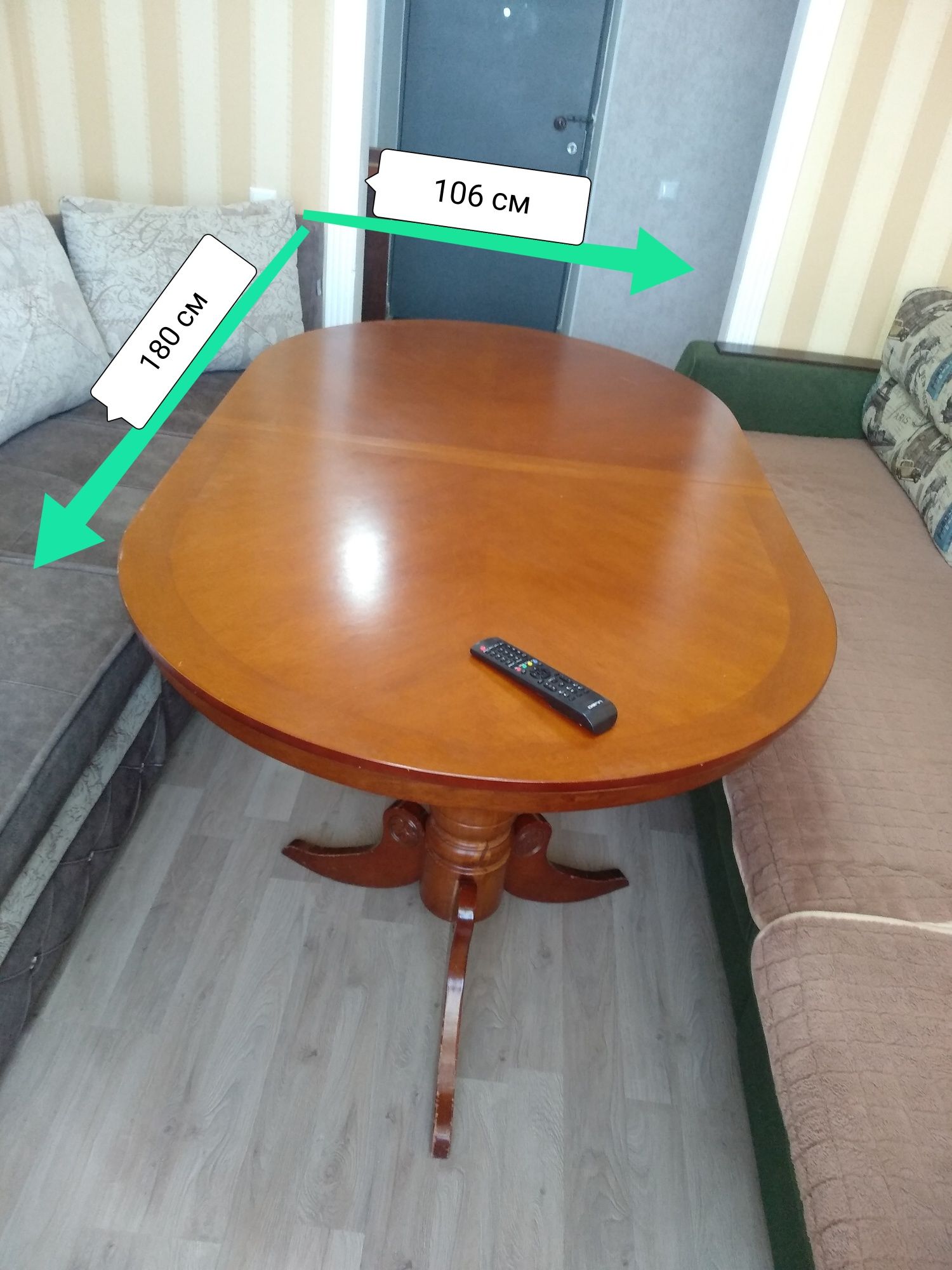 Стол со стульями 6 шт
