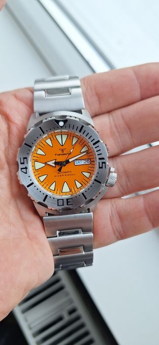 Nou! Seiko Monster homage. Ceas automatic cu Seiko NH35A.