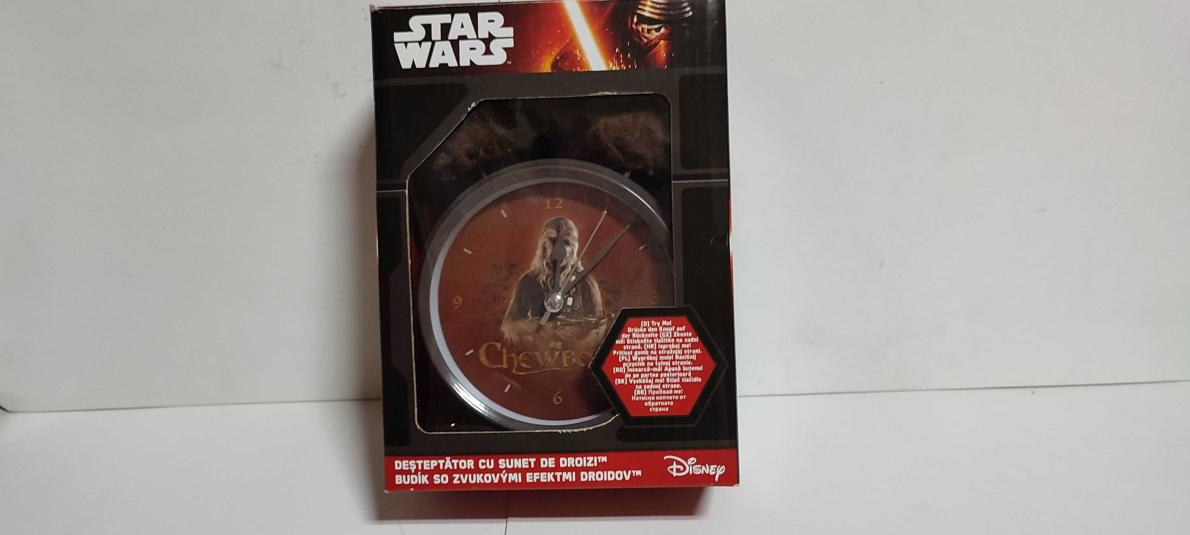Colectie Star Wars : ceas quartz cu alarma Chewbacca
