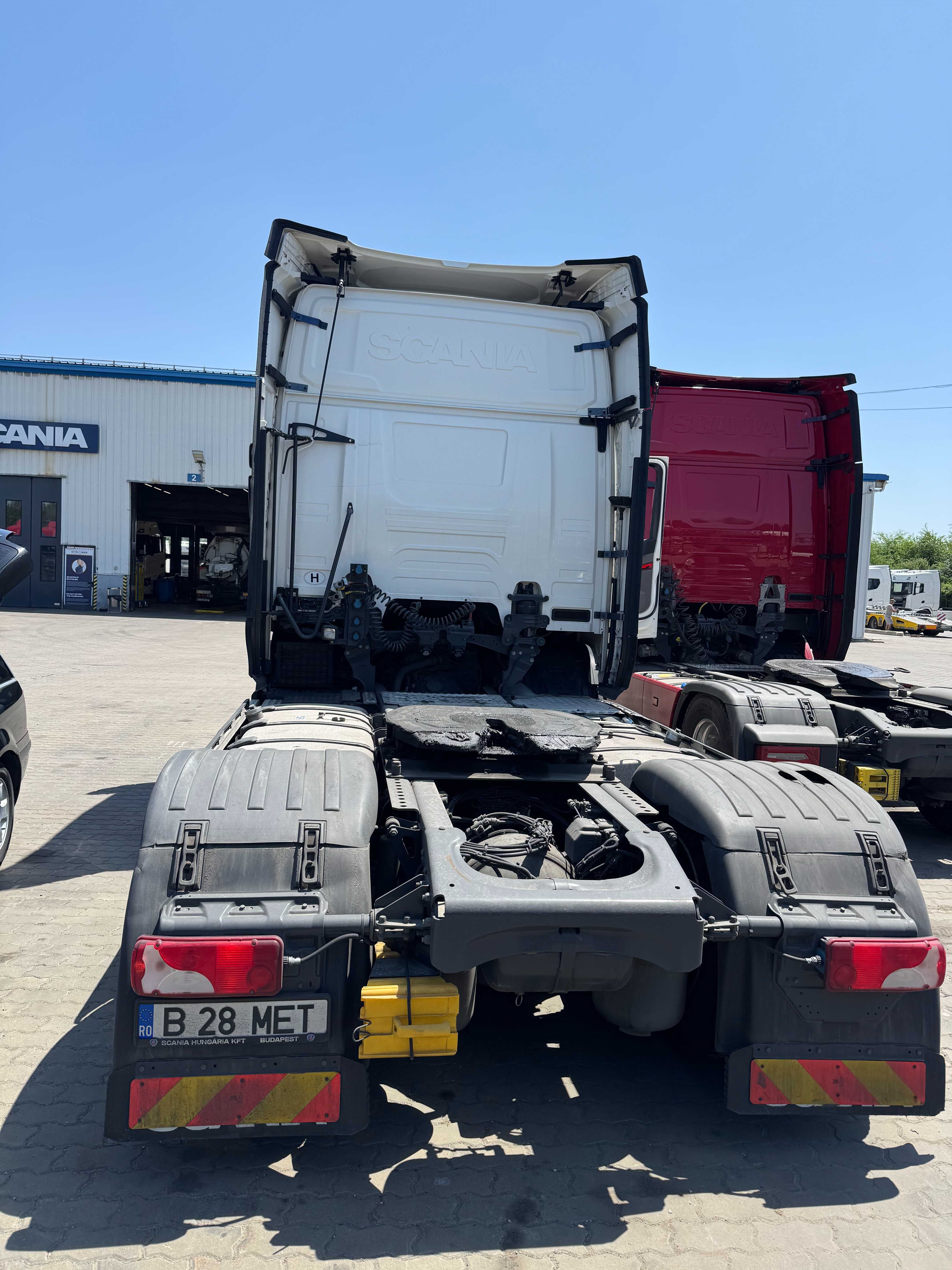 Vand Cap tractor Scania