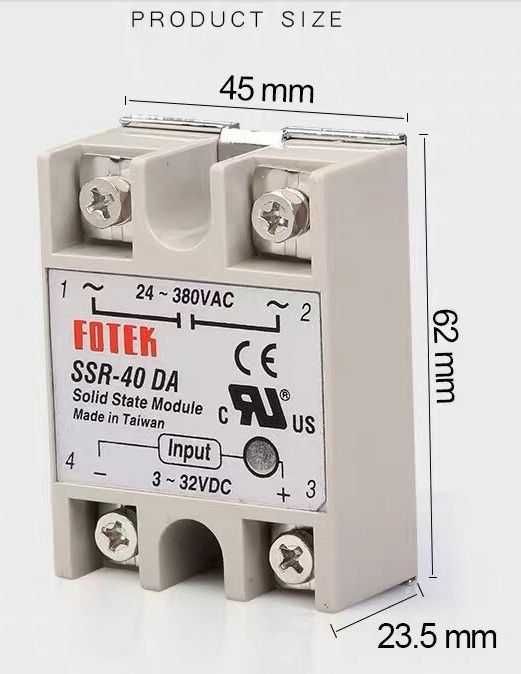 Releu static SSR 40DA solid state relay