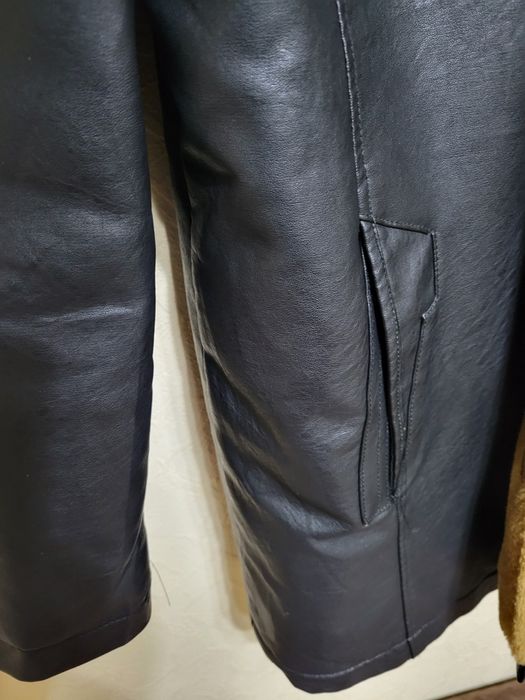 Кожа заменитель куртка