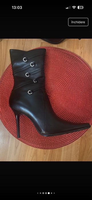 Cizme lux, piele naturala, 38