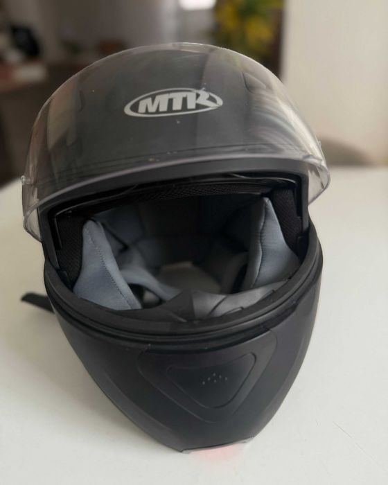 Casca moto / scuter MTR K12, Negru Mat, marimea S