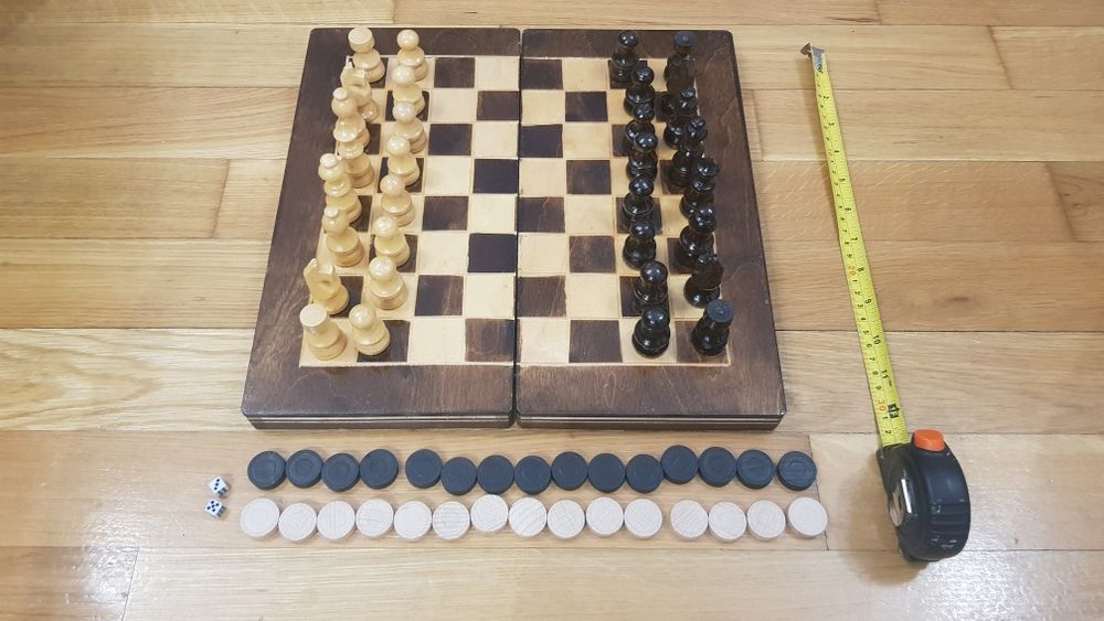 Joc de Sah Table, 32,5 x 32,5 cm