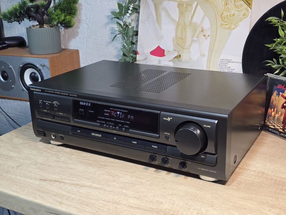 Receiver TECHNICS SA-EX100, amplituner  hifi stereo RDS ,made in japan