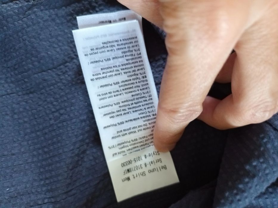 Mammut belluno men' s shirt - туризъм ризариза