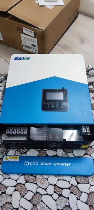Invertor 6kw Hibrid EASUN 6200W WIFi 120A 48V NOU - Testare la cerere