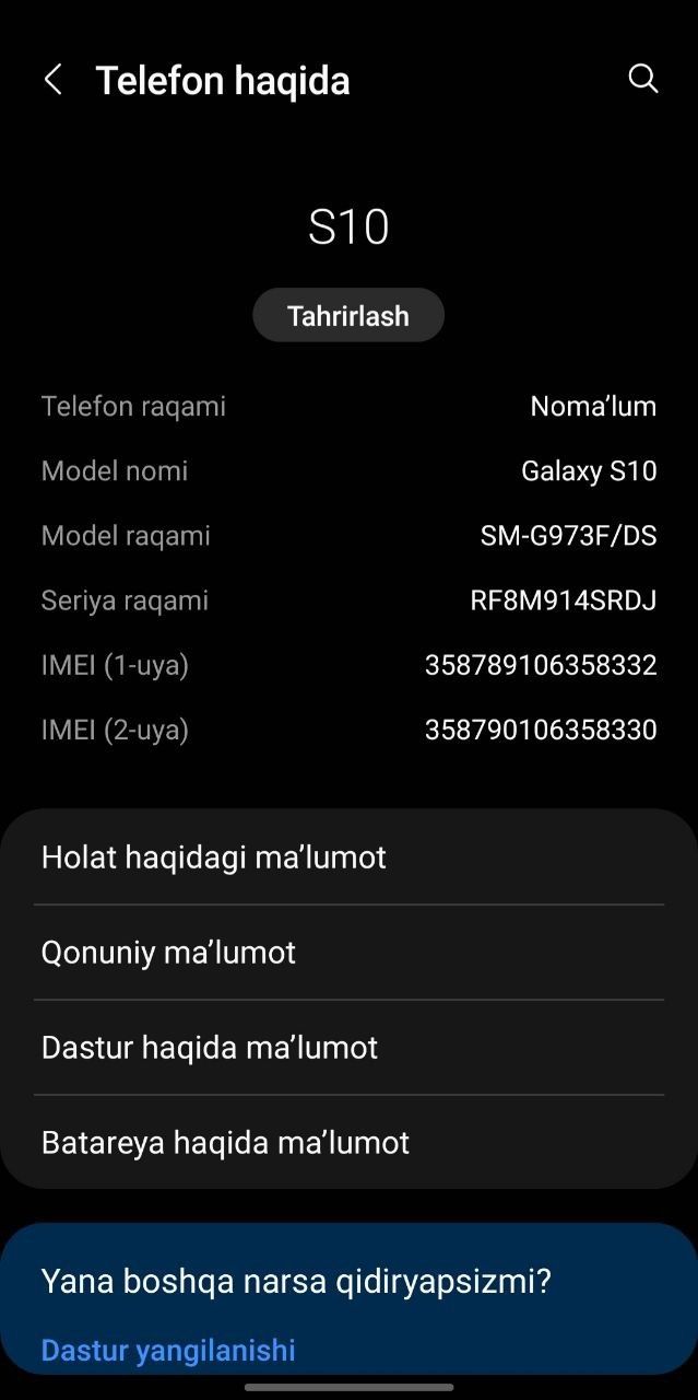 S10  128Gb kelshamz