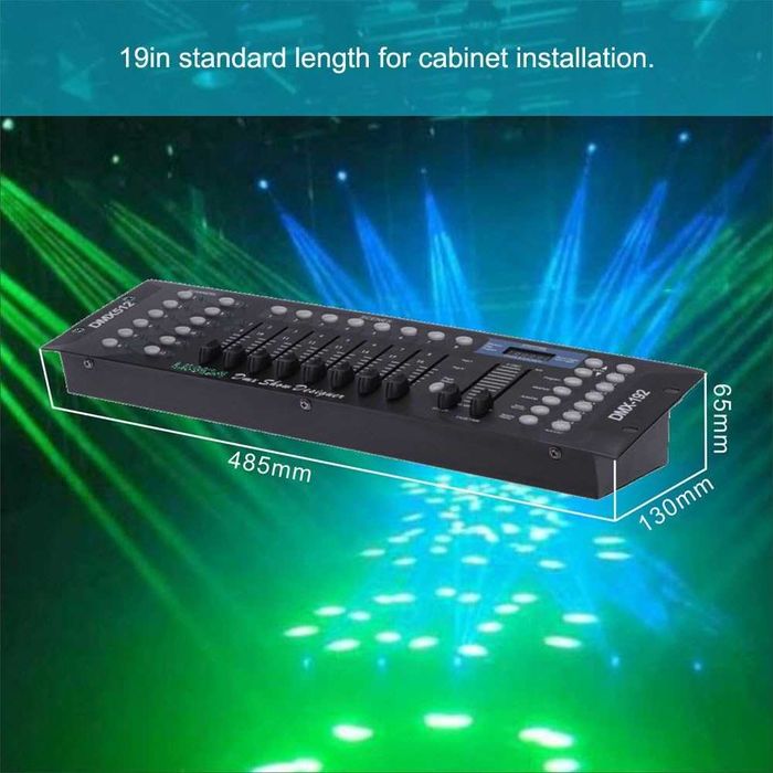 Controler DMX Lixada, consolă Lixada DMX 512
