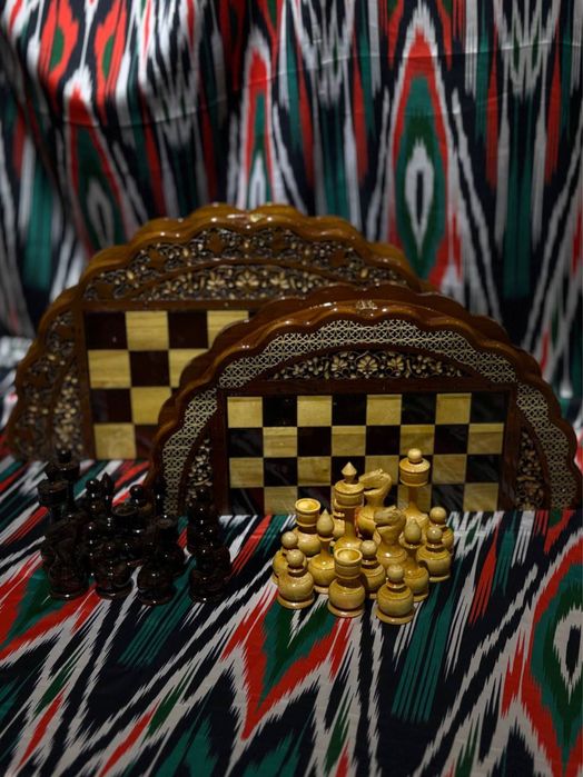 Шахматы резные ручная работа!