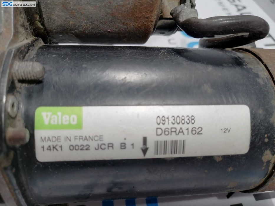 Electromotor cu 10 Dinti Opel Corsa D 1.0 2006 - 2014 Cod 09130838 D6RA162 [B3288]