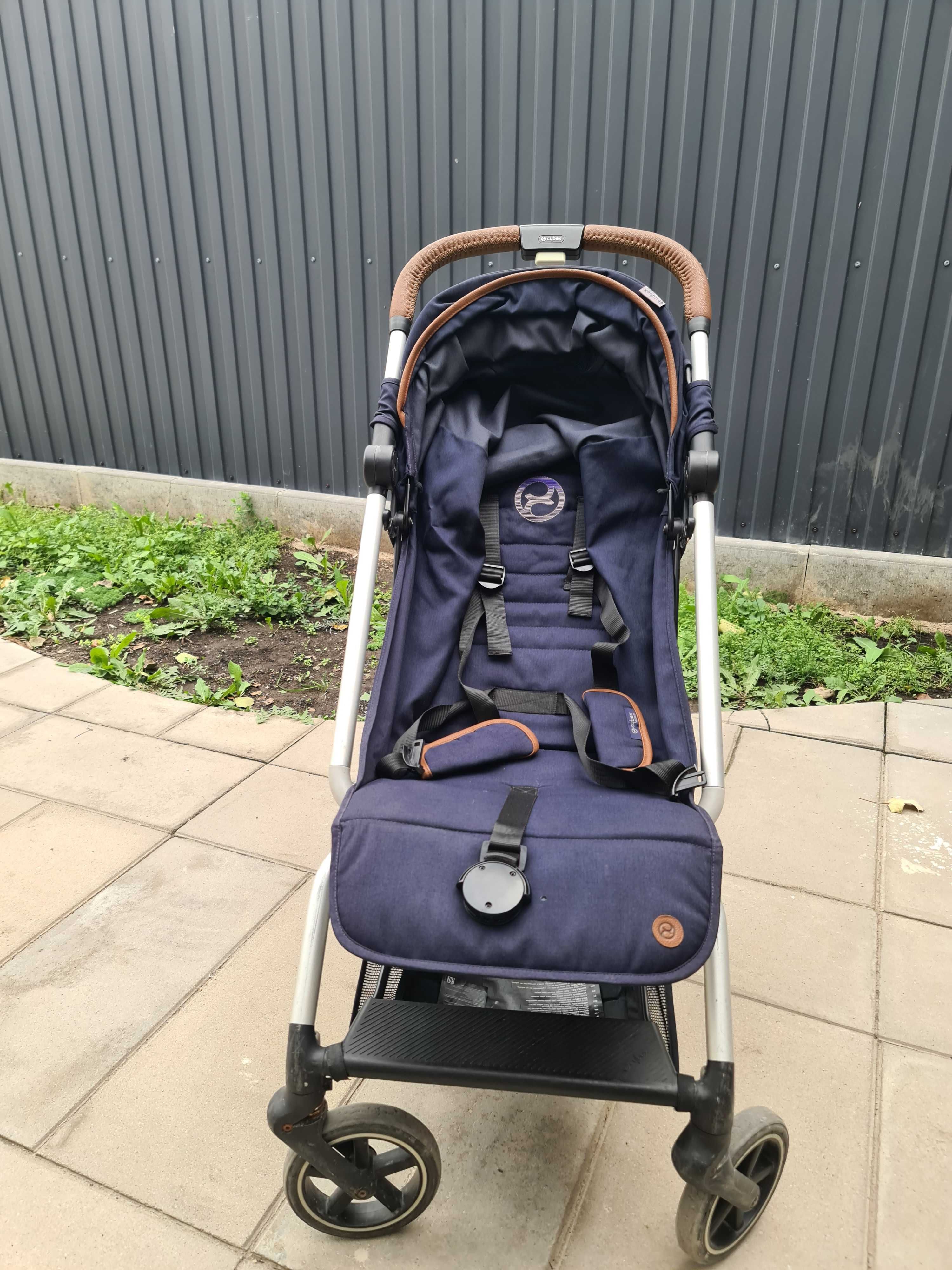 Прогулочная коляска Cybex Eezy S Plus denim blue