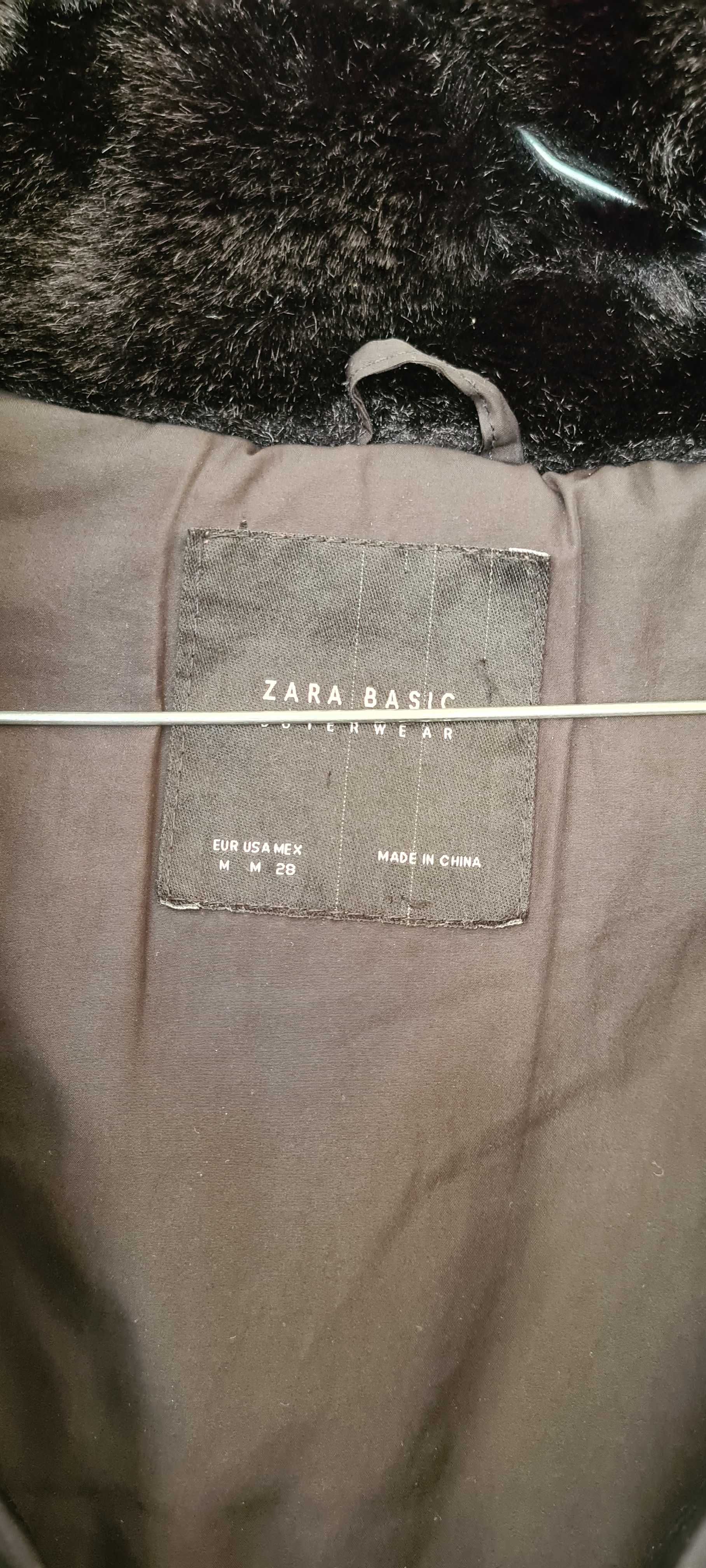 Зимно дълго до коляното яке Zara