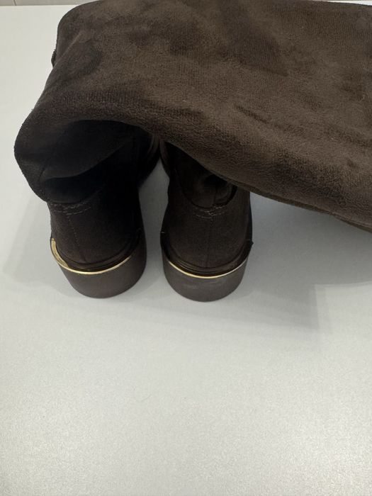 Cizme lungi maro Trendyol