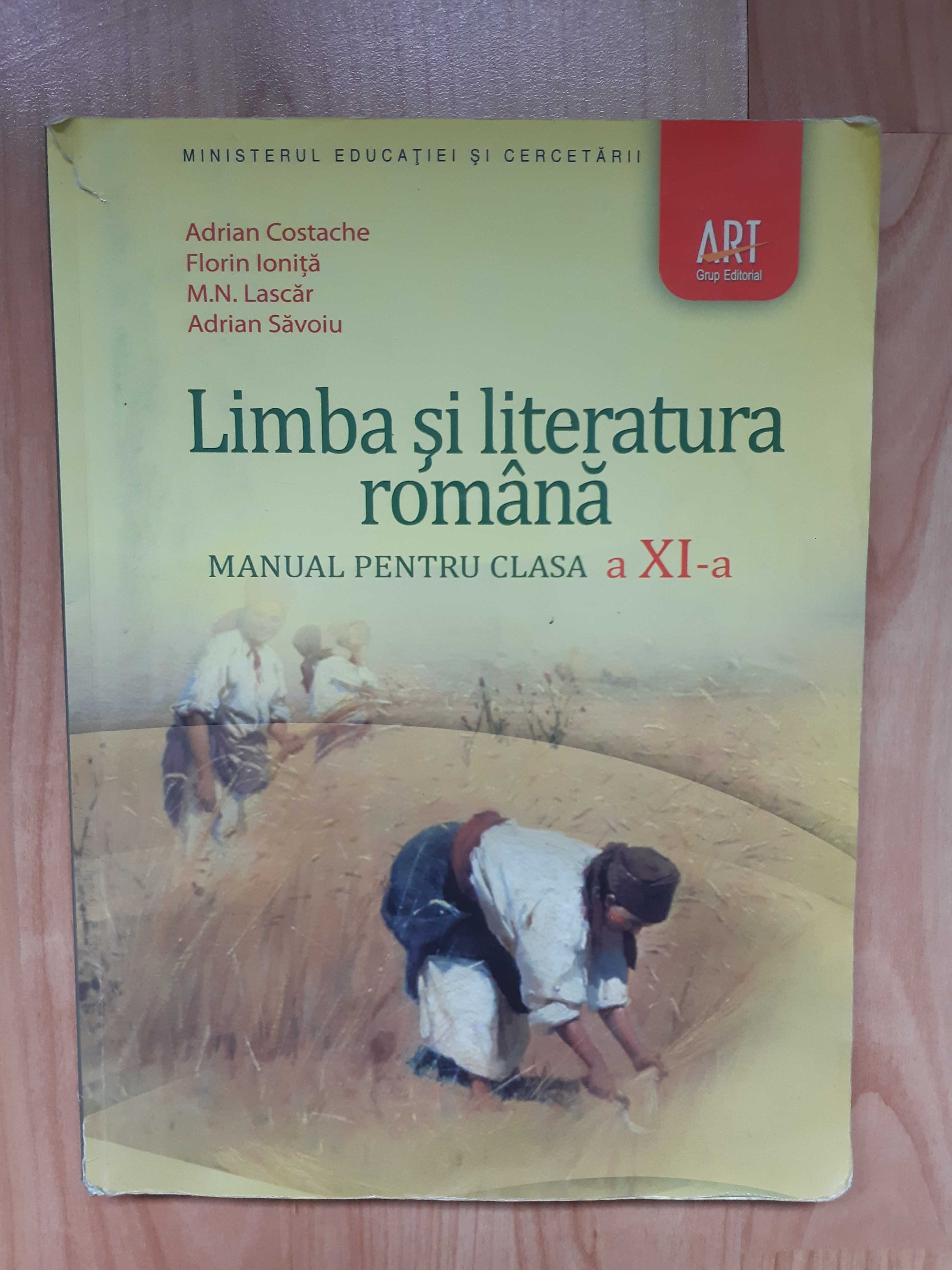 Manuale liceu clasa XI, limba romana, engleza, fizica