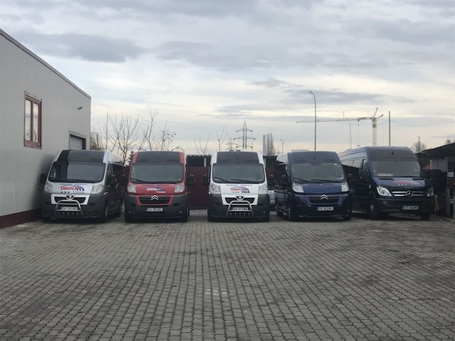 Închirieri autocare și microbuze si 8+1 ( termen lung & scurt )