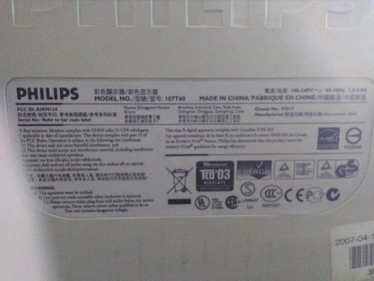 Philips monitor 107T60