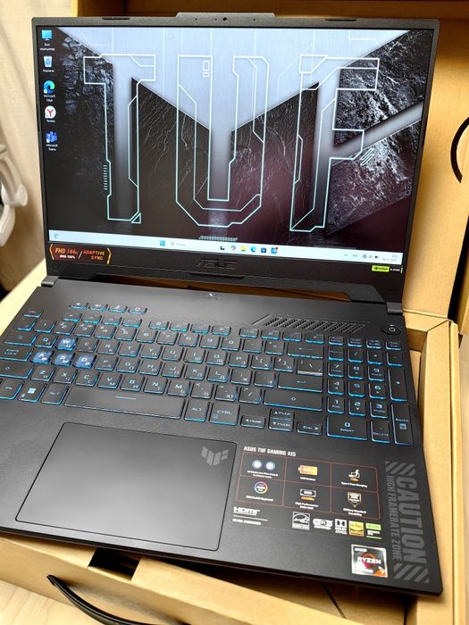 Asua TUF Gaming A15 •Ryzen 7-7435HS •16DDR5 •RTX 4050 •144Hz 100% SRGB