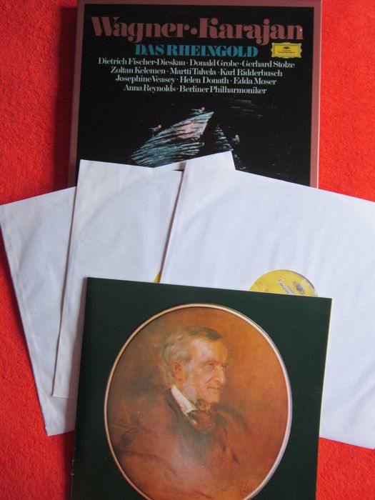 cadou deosebit rar Das Rheingold (Aurul Rinului) Wagner Karajan 1970
