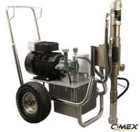 Машина за нанасяне на шпакловка и безвъздушно боядисване CIMEX