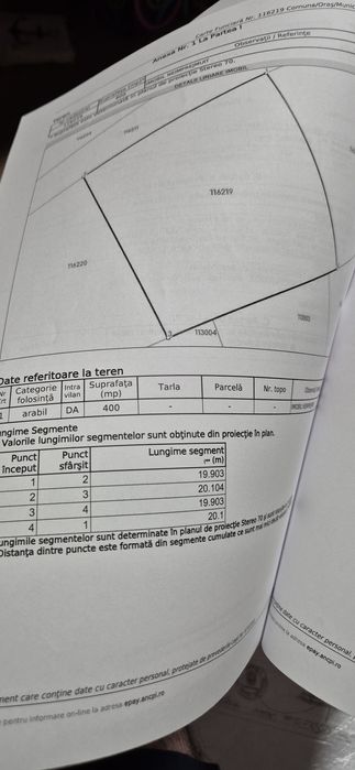 Teren 400 mp langa municipiul Constanta, sat Lazu