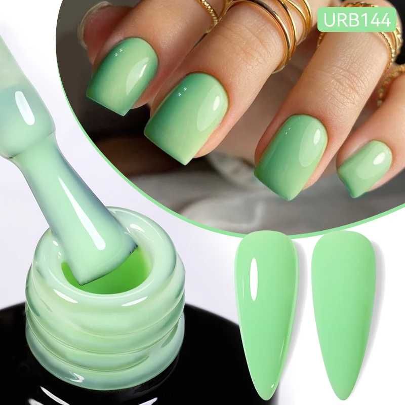 КАУЧУКОВА UV&LED база 2 в 1 Macaron - UR SUGAR 7 мл бонбонени цветове