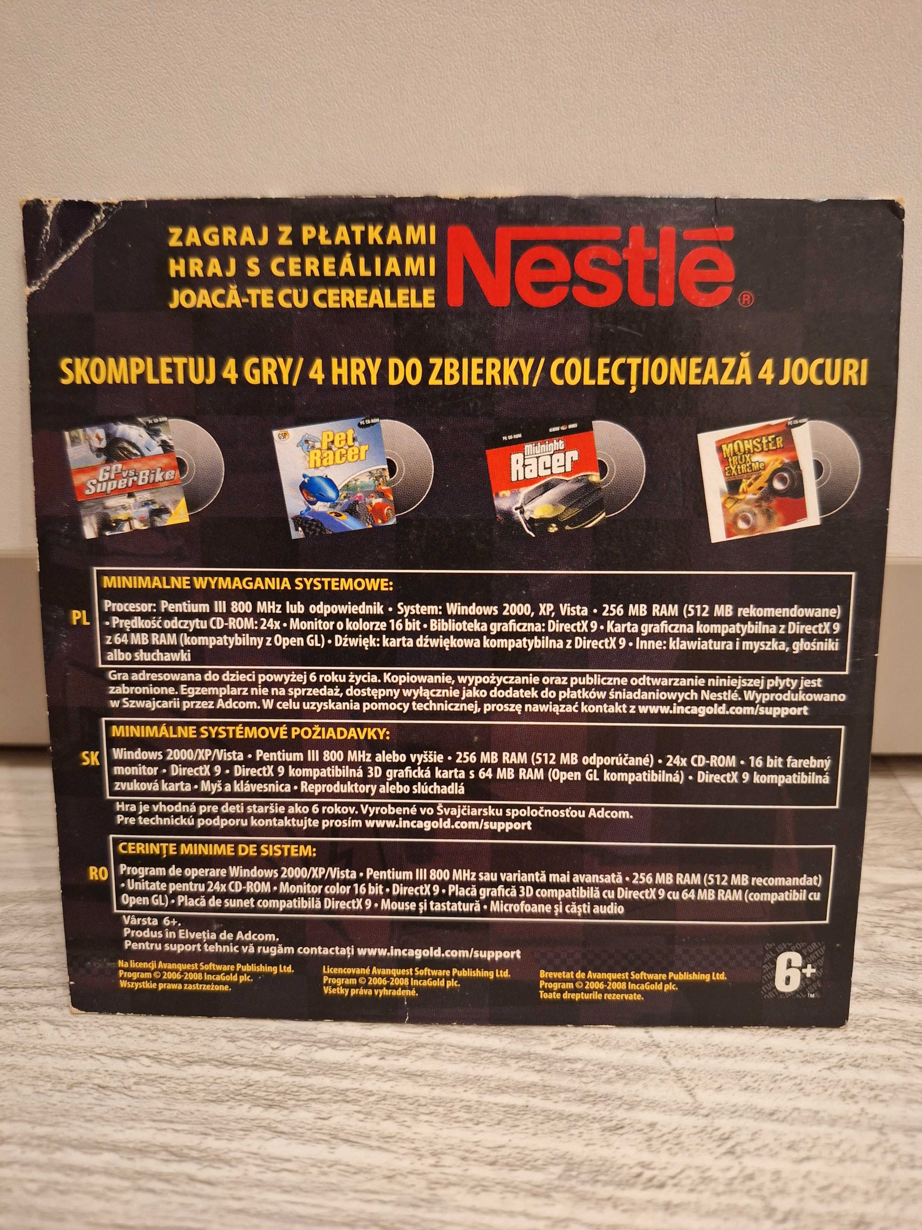 Colectia completa - Jocuri PC NESTLE - Racing