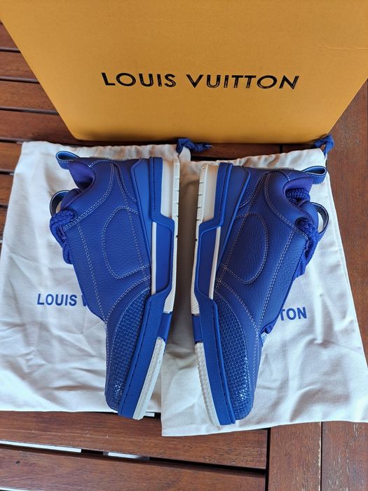Louis vuitton skate blue