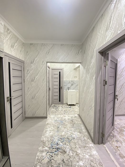 Тузель-2 с новым ремонтом 3-х комнатная