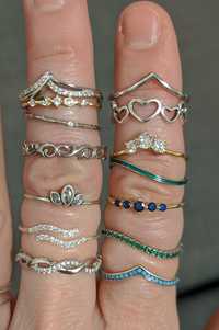 Сребърни пръстени