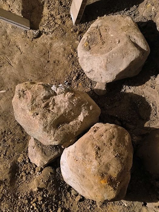 Големи и средни камъни за алпинеум, декорация