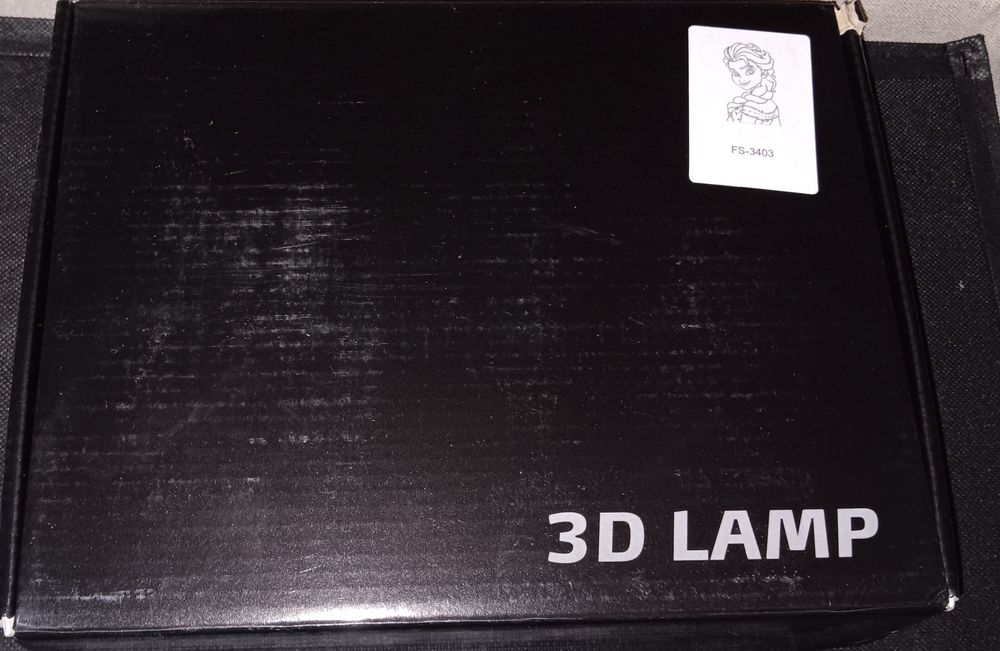3D LED лампа Елза