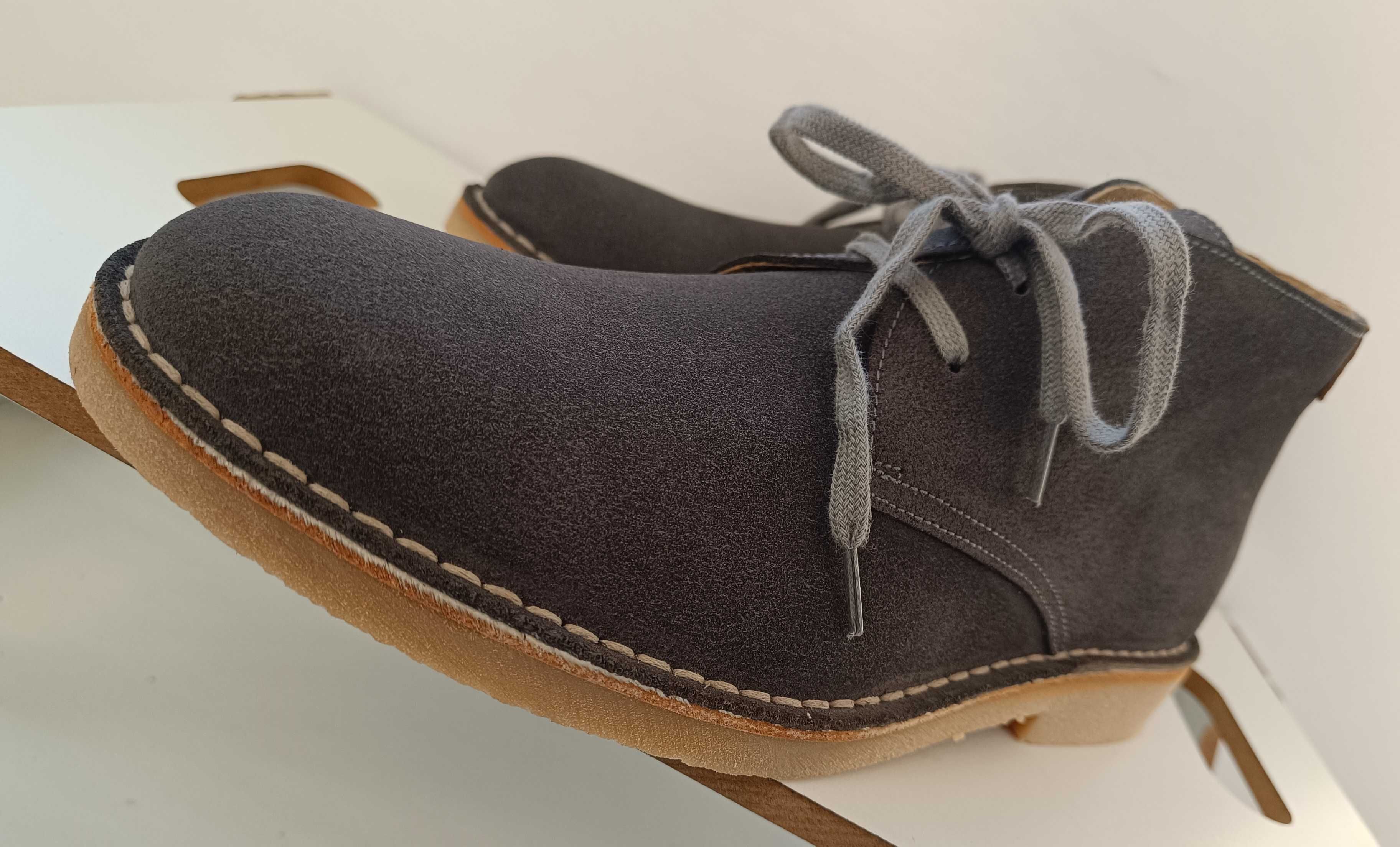 Ghete desert 42 43 44 chukka suede Carrera NOI piele naturala moale