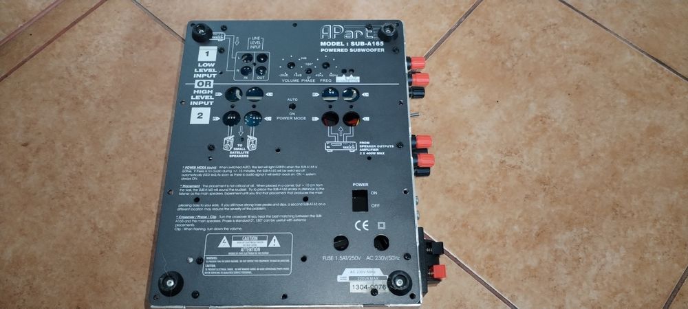 Amplificator APart A165