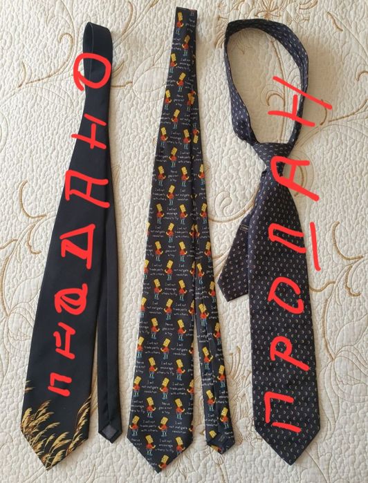 Мужской галстук классический