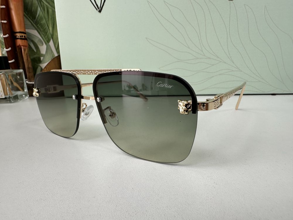 Ochelari de soare model Cartier, premium 2025