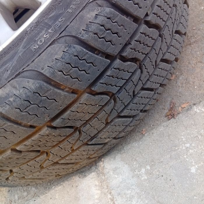 Jante bmw 17 originale 5x120 cu anvelope 225 45 17  all season