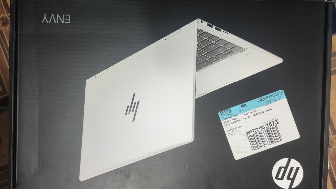 Hp Envy x360 2in1 laptop 14-es0xxx с коробкой
