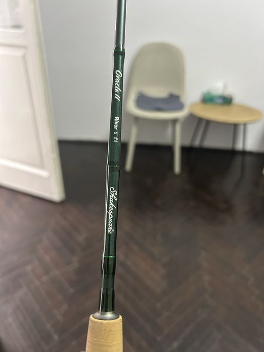 Lanseta la musca + molineta + mustea confectionate manual